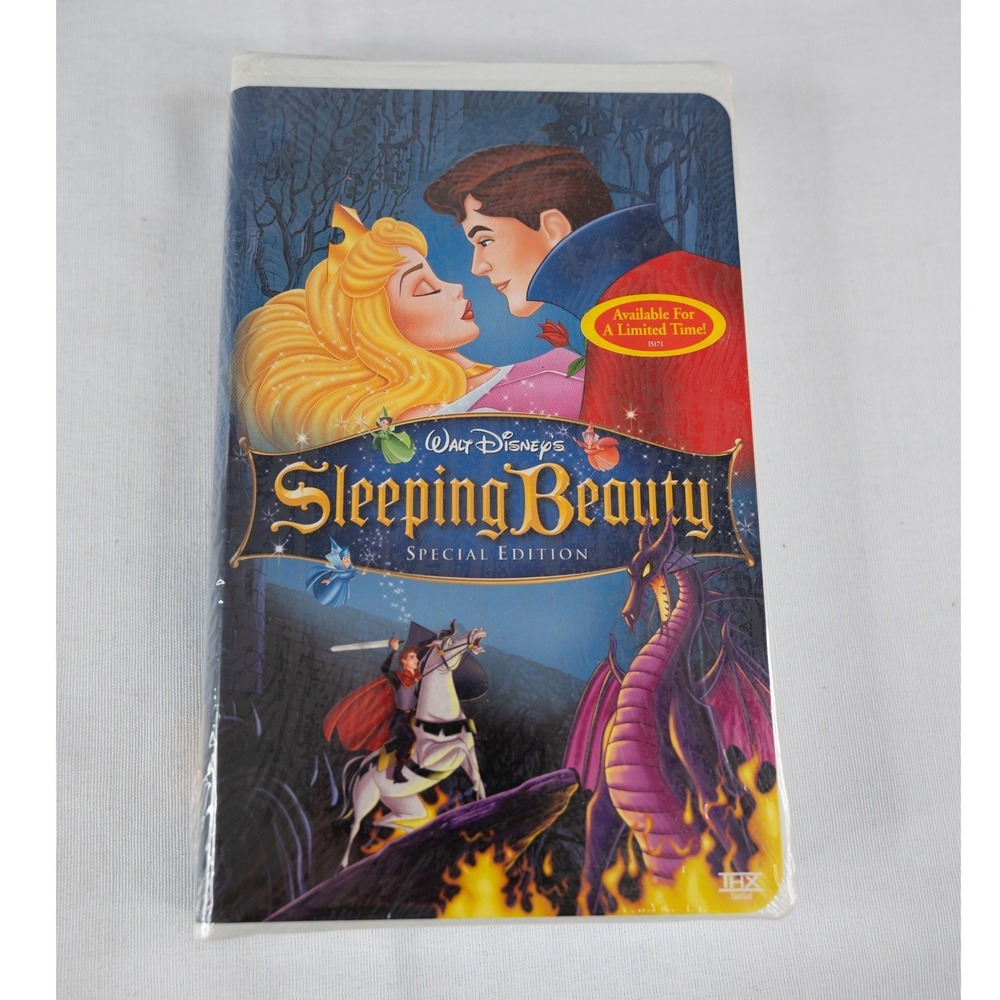 Disney Sleeping Beauty VHS Kids New Special‎ Edition Clamshell Sealed